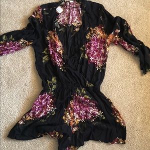 Love stich flower romper